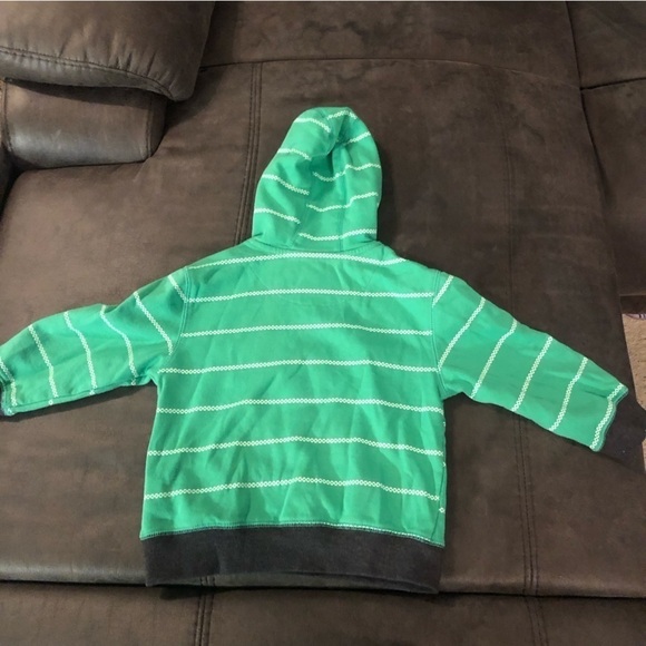 Green Pull Over and Blue Zip Up Hoodie - Picture 7 of 9